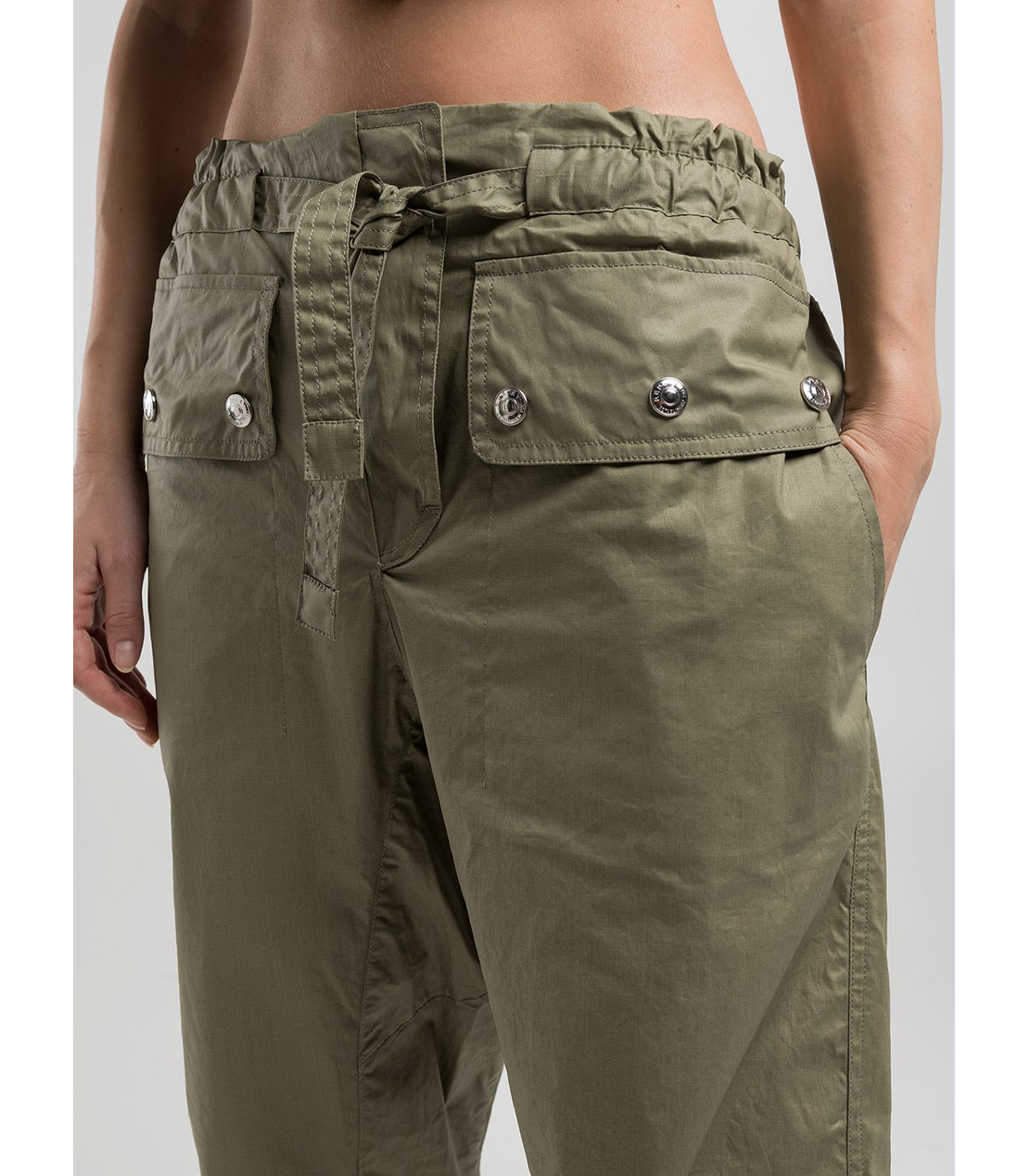 コットンコーティングツイルミリタリーパンツ 詳細画像 ライトミリタリー 5